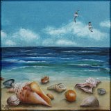 24 Muscheln und Meer Acryl auf Leinwand;
30 x 30 cm;
verkauft